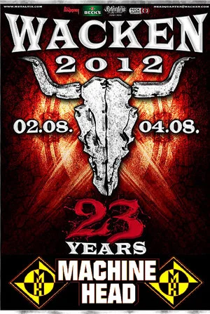 Постер: Machine Head: [2012] Live at Wacken Open Air