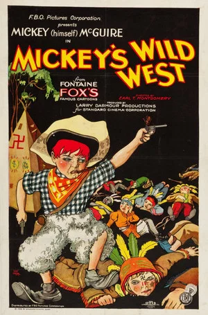Постер: Mickey's Wild West
