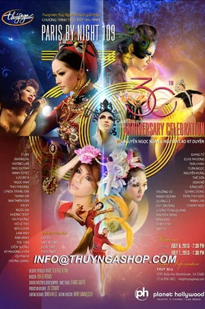 Постер: Paris by Night 109: 30th Anniversary Celebration