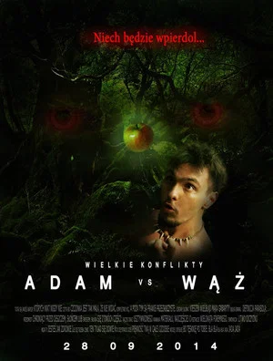 Постер: Adam vs Wąż