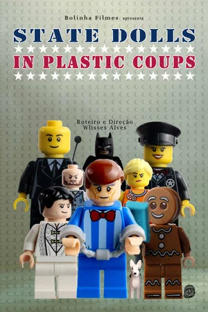 Постер: Bonecos de Estado em Golpes de Plástico