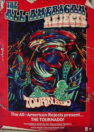 Постер: The All-American Rejects: Tournado