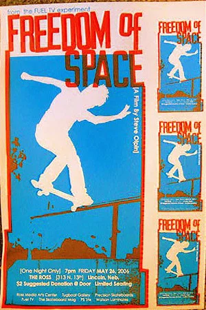 Постер: Freedom of Space: Skateboard Culture and the Public Space
