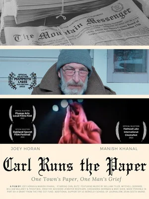 Постер: Carl Runs The Paper