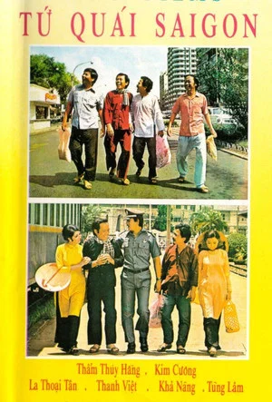 Постер: Four Oddballs of Saigon
