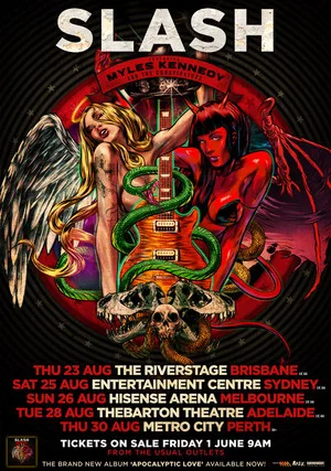 Постер: Slash ft. Myles Kennedy and The Conspirators - Live at Sydney