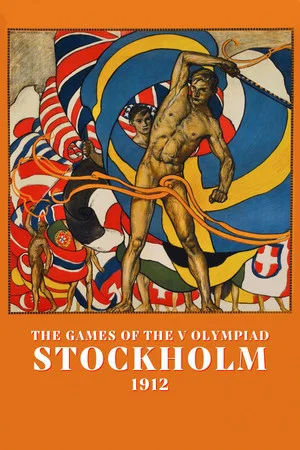Постер: The Games of the V Olympiad Stockholm, 1912