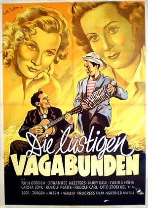 Постер: Die lustigen Vagabunden