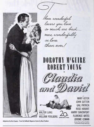 Постер: Claudia and David