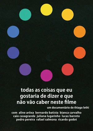 Постер: All the Things I Would Like to Say and That Will Not Fit in This Movie