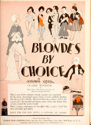 Постер: Blondes by Choice