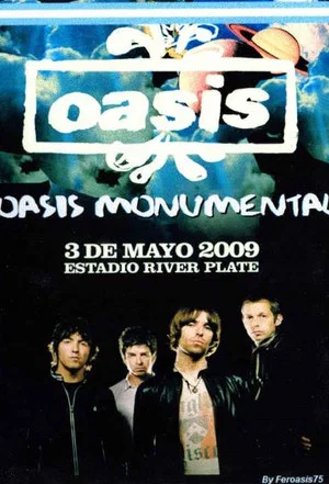 Постер: Oasis Monumental 2009
