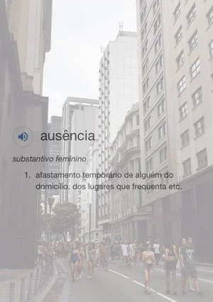 Постер: Ausência