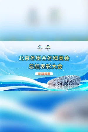 Постер: 北京2022年冬奥会冬残奥会总结表彰大会