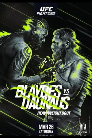 Постер: UFC on ESPN 33: Blaydes vs. Daukaus