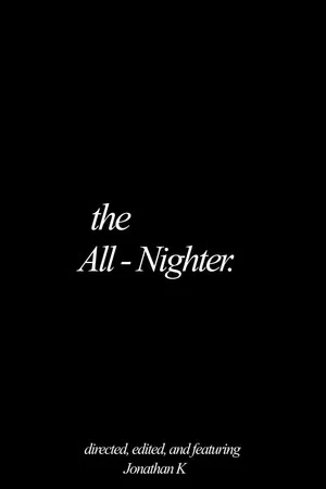 Постер: The All-Nighter