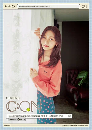 Постер: 2020 GFriend Online Concert GFriend C:ON