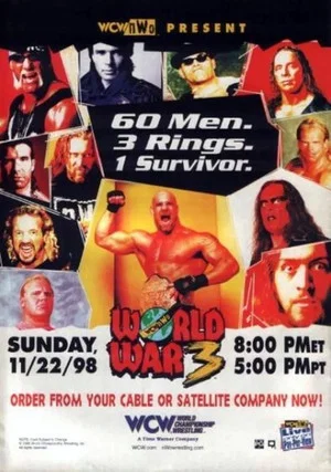 Постер: WCW World War 3 1998