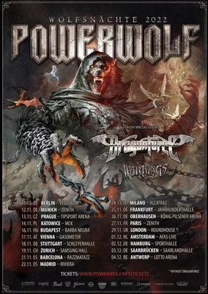 Постер: Powerwolf - Live at Oberhausen 2022