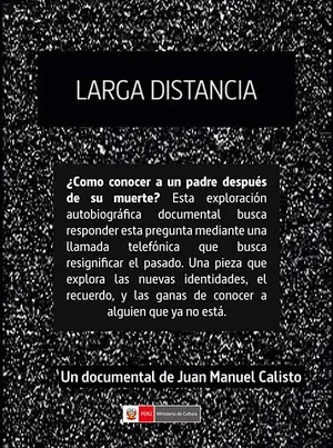 Постер: Larga distancia