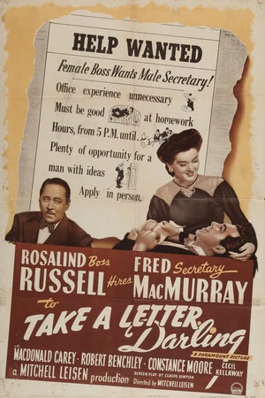 Постер: Take a Letter, Darling