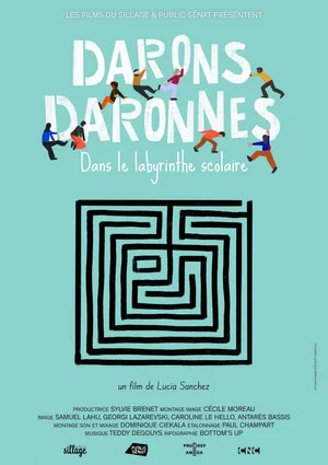 Постер: Darons, daronnes, dans le labyrinthe scolaire