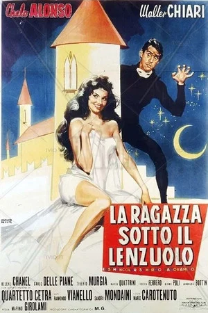 Постер: La ragazza sotto il lenzuolo