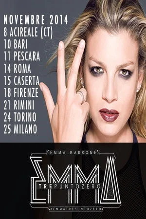 Постер: Emma Marrone - 3.0 Tour Milano