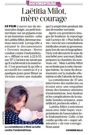 Постер: Devenir maman : notre combat contre l'endométriose