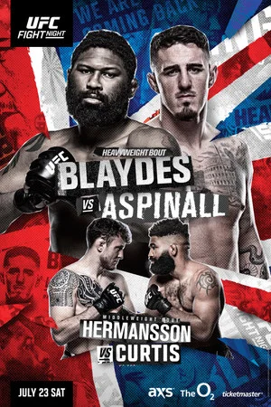 Постер: UFC Fight Night 208: Blaydes vs. Aspinall