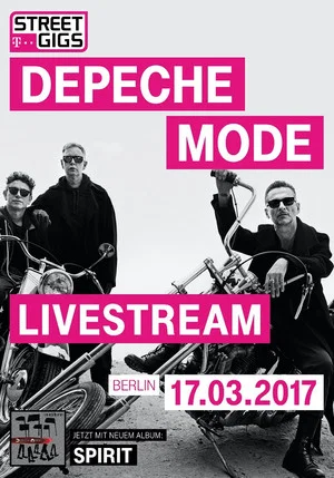 Постер: Depeche Mode - Telekom Street Gigs