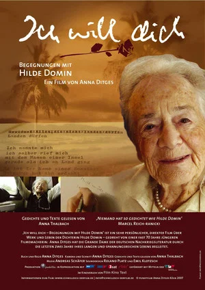 Постер: Ich will dich – Begegnungen mit Hilde Domin