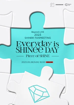 Постер: 2023 SHINee FANMEETING ‘Everyday is SHINee DAY’ : [Piece of SHINE]