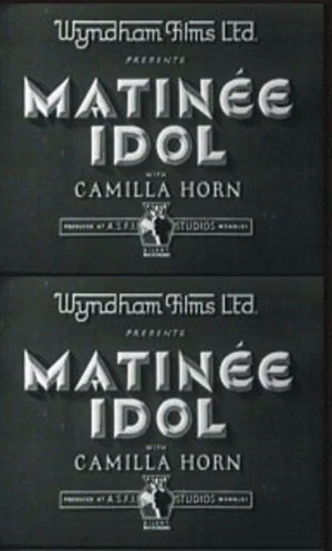 Постер: Matinee Idol