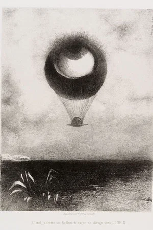 Постер: Odilon Redon or The Eye Like a Strange Balloon Mounts Toward Infinity