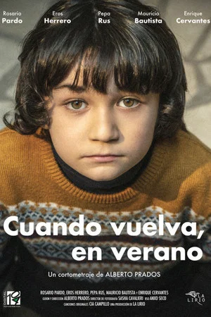 Постер: Cuando vuelva, en verano