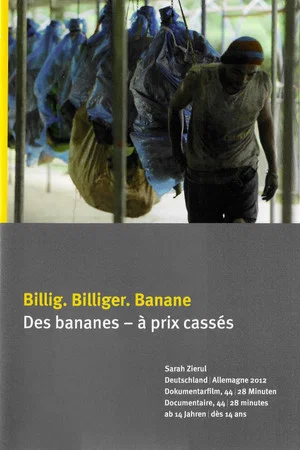 Постер: Billig. Billiger. Banane