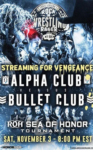 Постер: Chris Jericho's Rock N' Wrestling Rager at Sea: Sea of Honor