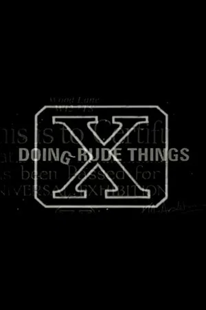 Постер: Doing Rude Things