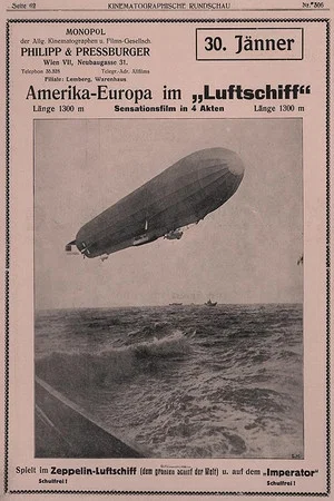 Постер: America to Europe in an Airship