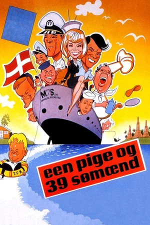 Постер: Een pige og 39 sømænd