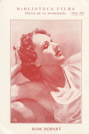 Постер: Rose Hobart