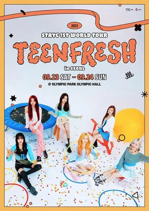 Постер: STAYC 1st World Tour [TEENFRESH] in Seoul