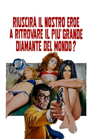 Постер: Riuscirà il nostro eroe a ritrovare il più grande diamante del mondo?