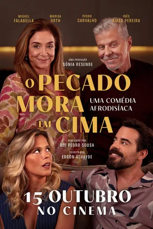 Постер: O Pecado Mora em Cima