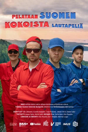 Постер: Pelataan Suomen kokoista lautapeliä