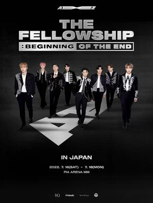 Постер: ATEEZ 2022 WORLD TOUR [THE FELLOWSHIP: BEGINNING OF THE END] IN JAPAN
