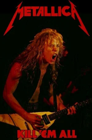Постер: Metallica - Kill 'Em All in Chicago 1983