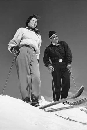 Постер: Skiing Scene in Quebec
