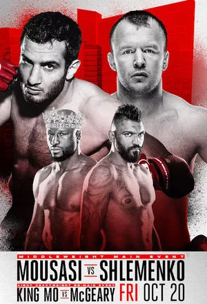 Постер: Bellator 185: Mousasi vs. Shlemenko